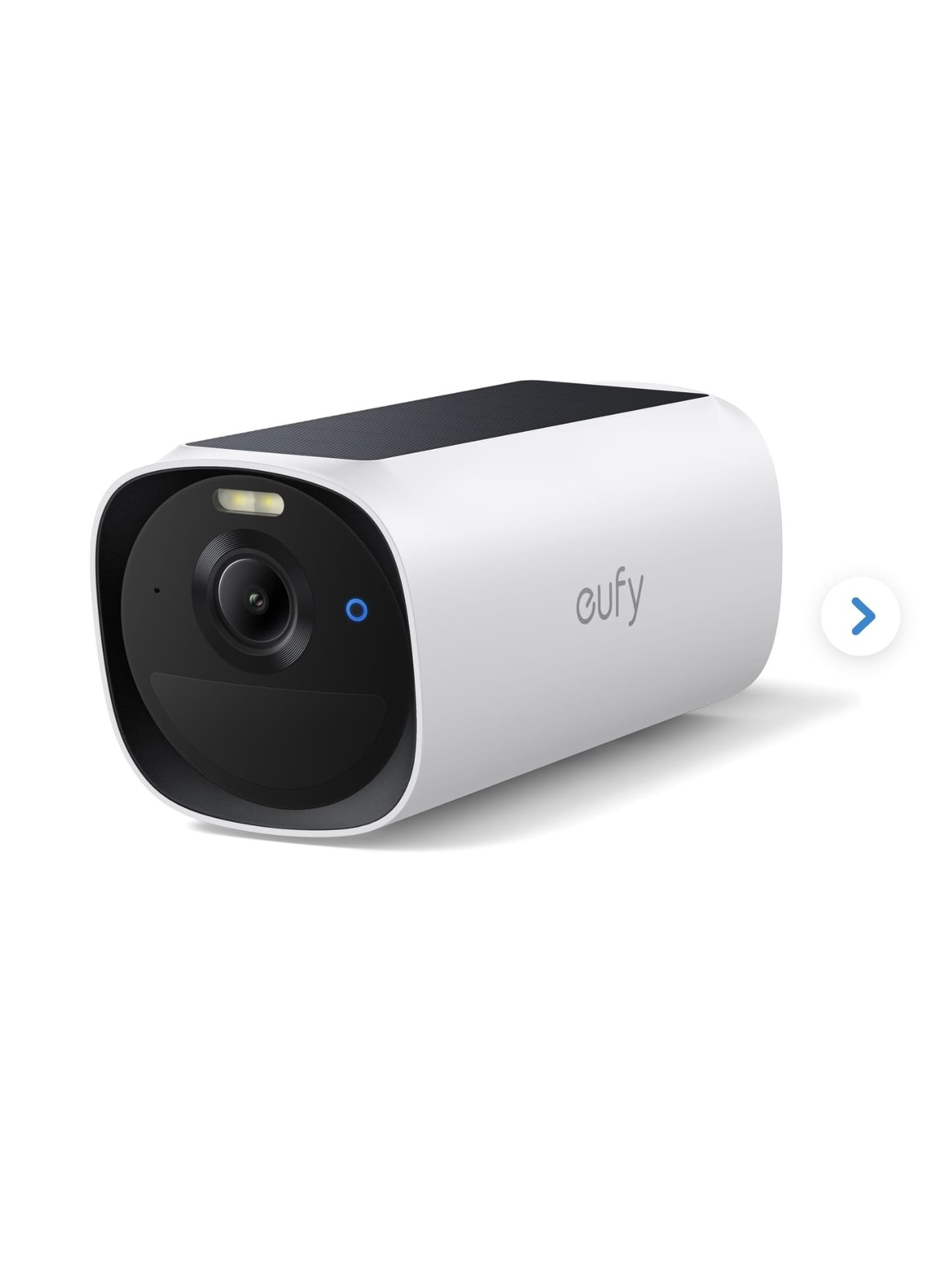 Voorbeeld van een compacte buitencamera als productreferentie